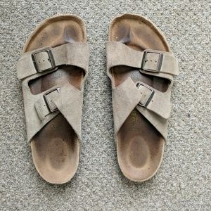 Suede Birkenstocks